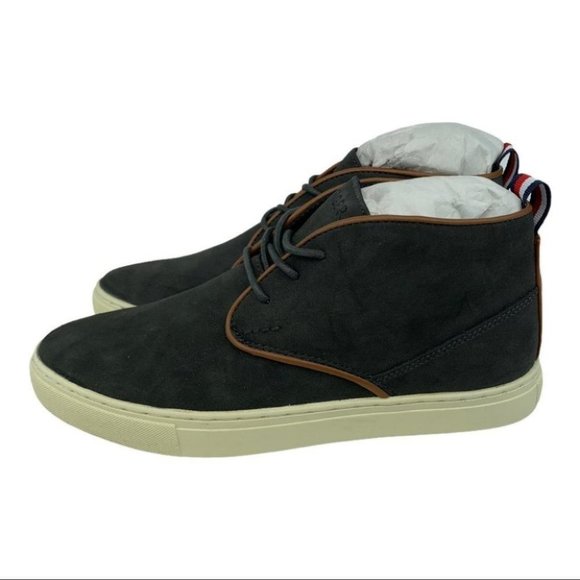 Tommy Hilfiger Men Morven2 Faux-Leather Chukka - Picture 3 of 13